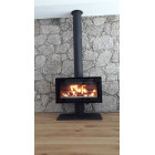 Tubo Em Ferro Preto 50 Centímetros, Diâmetro: 200 MM, Espessura 2 MM